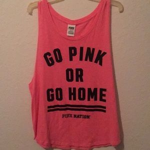 PINK Muscle Tee